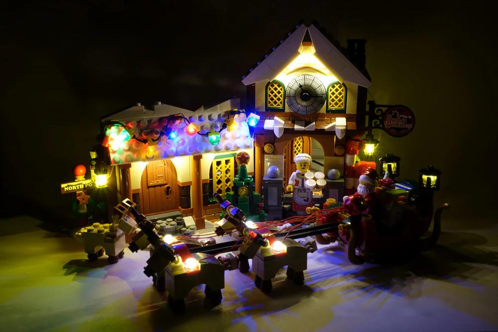 Lighting kit for Santa Workshop